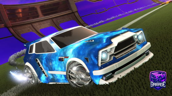 A Rocket League car design from frogfhjdihvme