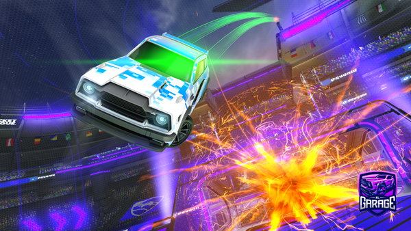 A Rocket League car design from theConstructor