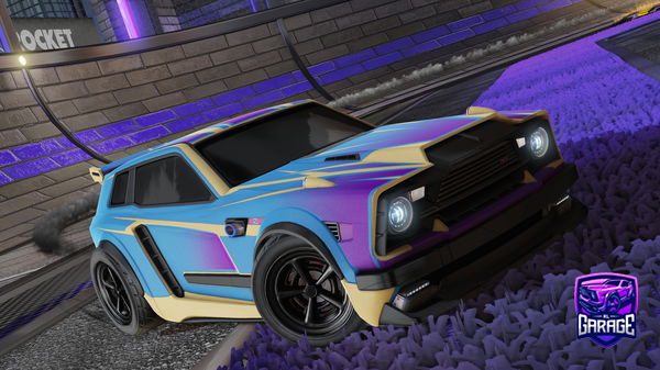 A Rocket League car design from EdgeBurstEnthusiast