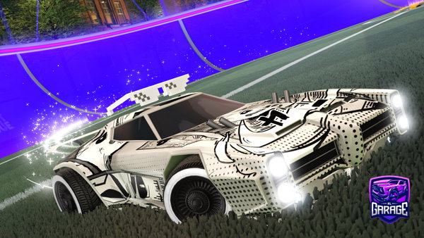 A Rocket League car design from Kobalt-kun
