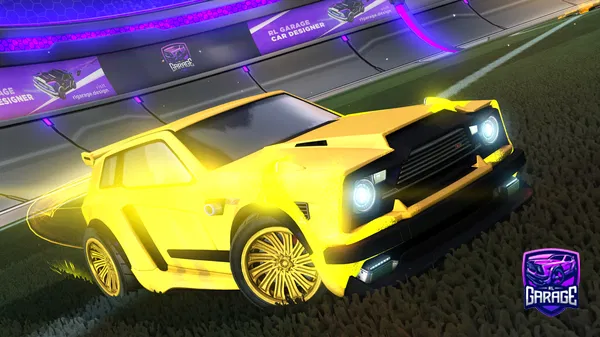 A Rocket League car design from FastSchonLaue