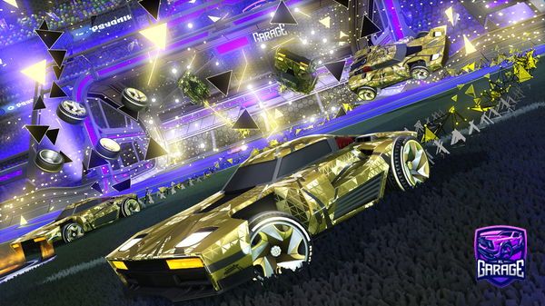 A Rocket League car design from CharlieBeast184