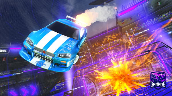 A Rocket League car design from JoshiRoyale07