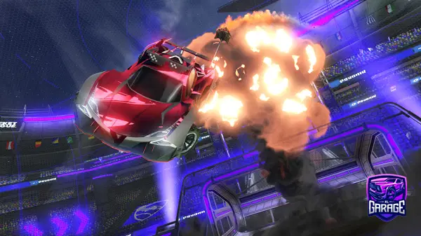 A Rocket League car design from Poweredplayer