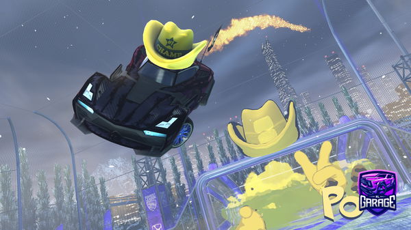 A Rocket League car design from evangelism