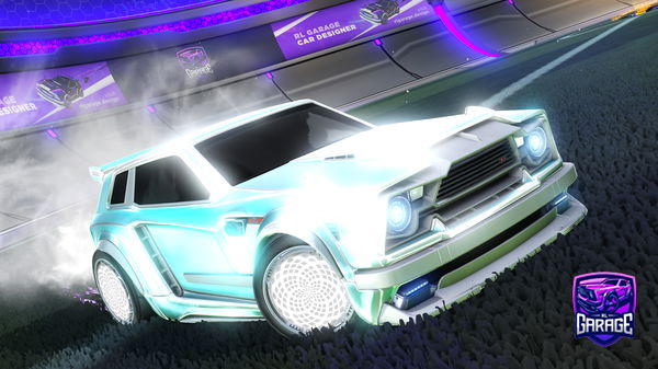 A Rocket League car design from strykerredbull11