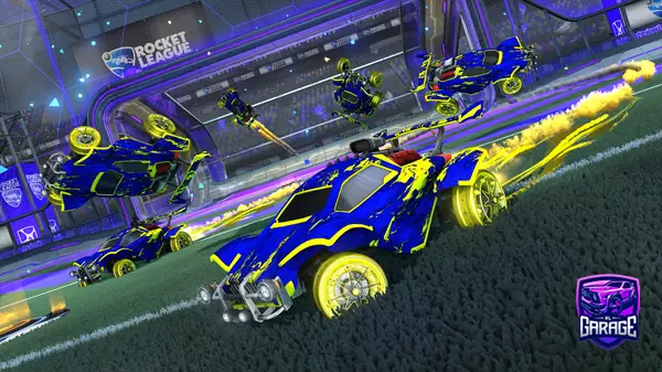 A Rocket League car design from JKray5