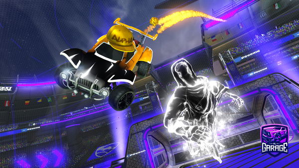 A Rocket League car design from Roannanas59