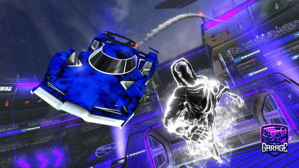 A Rocket League car design from cantattami_su_ig