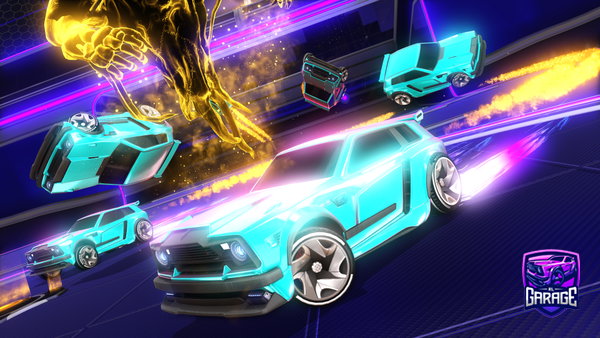 A Rocket League car design from Veorly