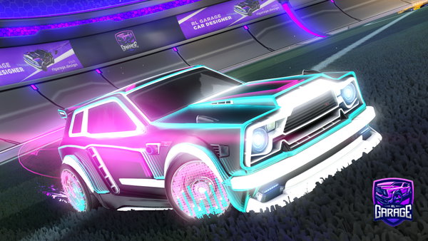 A Rocket League car design from TommyR