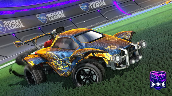 A Rocket League car design from SMARKINO