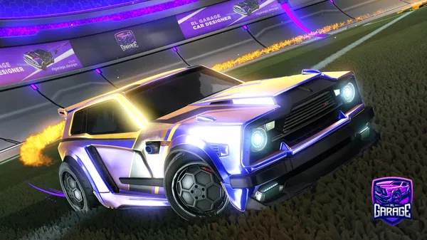 A Rocket League car design from tgid3