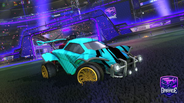 A Rocket League car design from Nathanisreallygarb