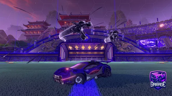 A Rocket League car design from Hel-sharkz