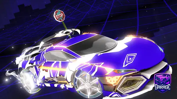A Rocket League car design from ETHx3