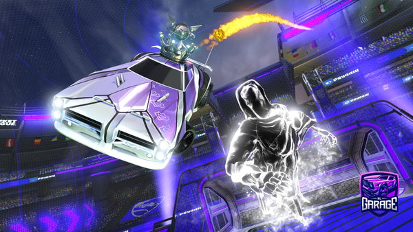 A Rocket League car design from dieggootee