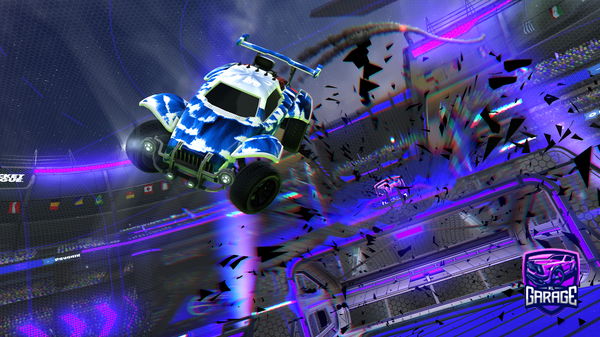 A Rocket League car design from Skxtlez