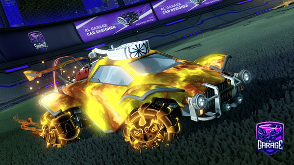 A Rocket League car design from Your_Hawaiian