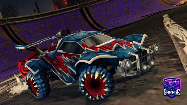 A Rocket League car design from CrspyChkn