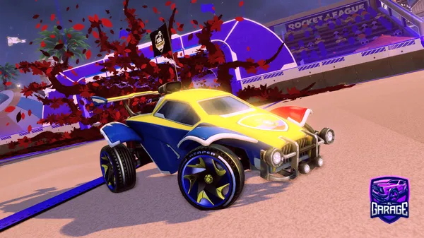 A Rocket League car design from QueenAquaa