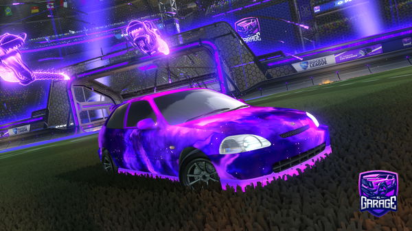 A Rocket League car design from Voltemp