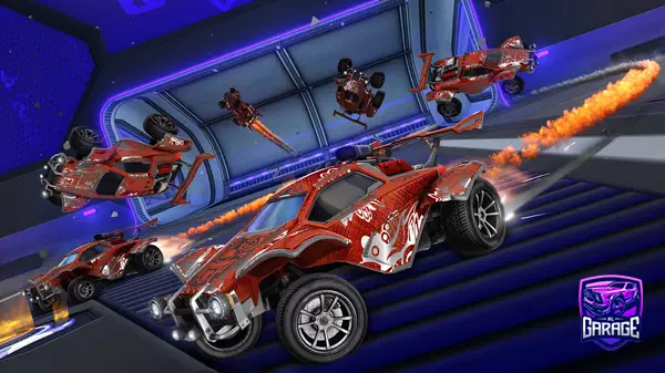 A Rocket League car design from Jeebozz