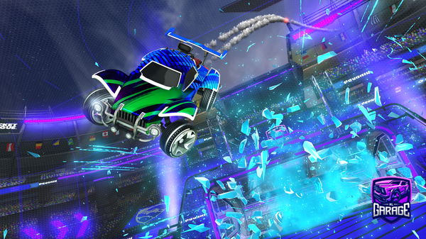 A Rocket League car design from Bongers