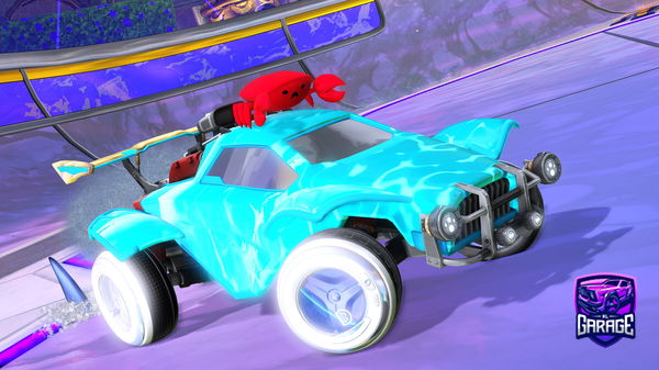 A Rocket League car design from zaddation