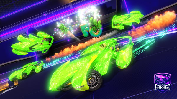 A Rocket League car design from Fatjumbo27