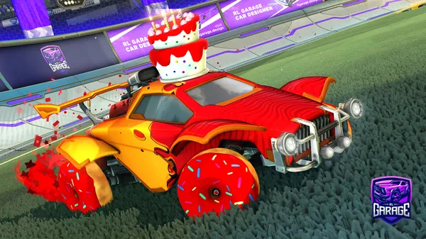 A Rocket League car design from BIG_ClaiR