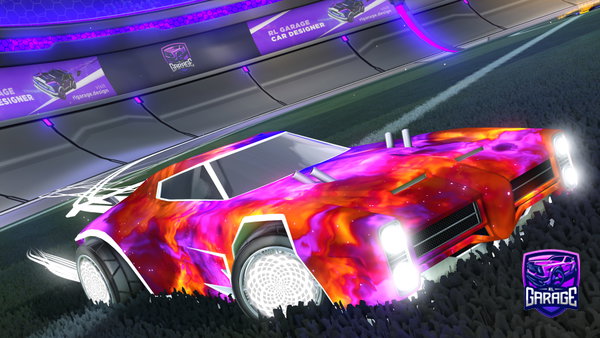 A Rocket League car design from CosmicRay