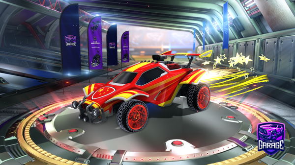 A Rocket League car design from CatchABootyGang