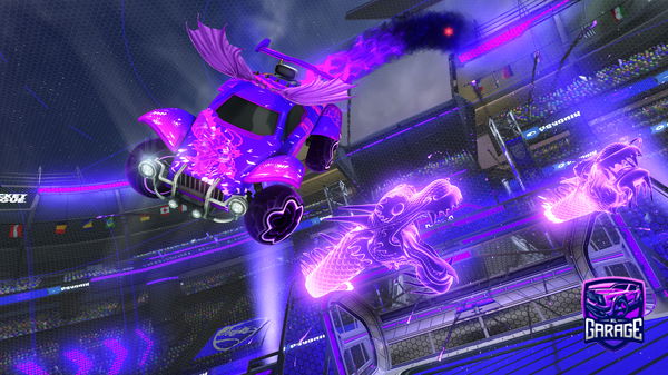 A Rocket League car design from Speedy_Saber