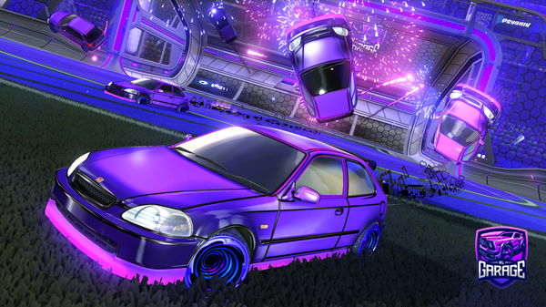 A Rocket League car design from TheHawkDiaz