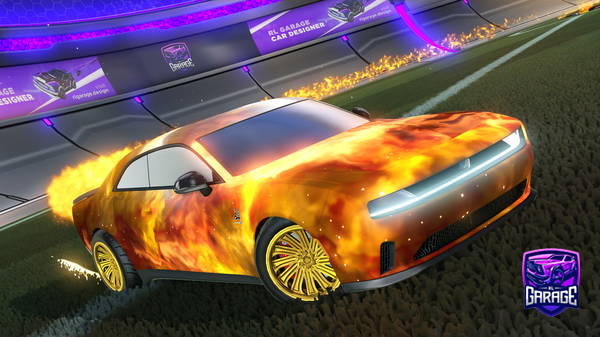 A Rocket League car design from Will_RL11