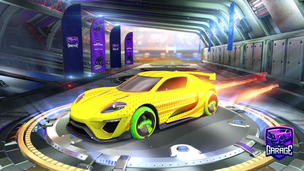 A Rocket League car design from EmscopeOffiziell