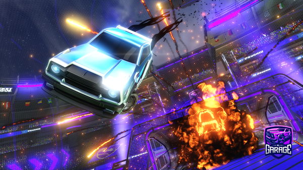 A Rocket League car design from cantattami_su_ig