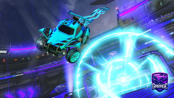 A Rocket League car design from Haunted2393