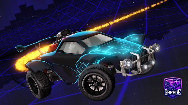 A Rocket League car design from ChillsBigMac