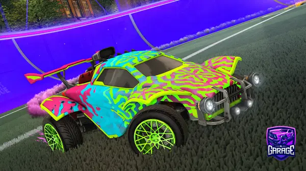 A Rocket League car design from Myst_Stormy