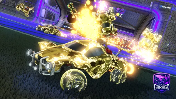 A Rocket League car design from PillClinton00