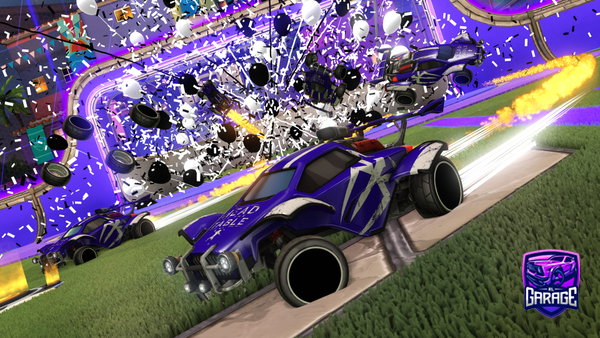 A Rocket League car design from dribble2142