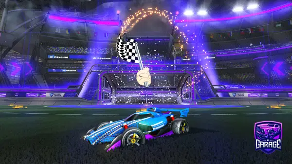 A Rocket League car design from munchy