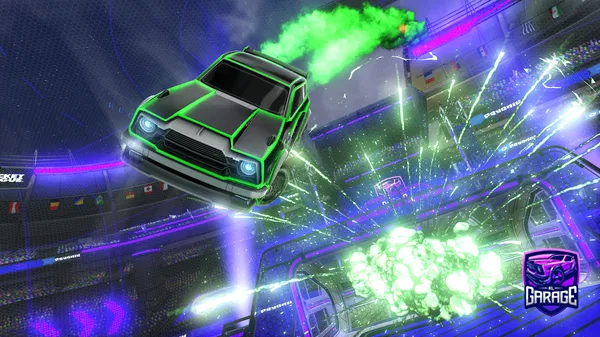 A Rocket League car design from RJTENTACION