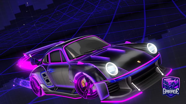 A Rocket League car design from SennaRLG
