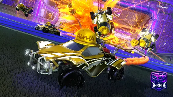 A Rocket League car design from Buy_My_Grips