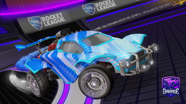 A Rocket League car design from HayBow