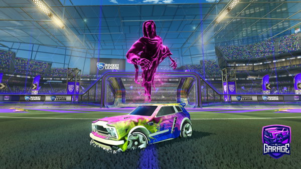 A Rocket League car design from Fan-134