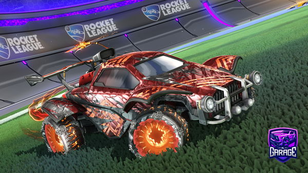 A Rocket League car design from xltrr